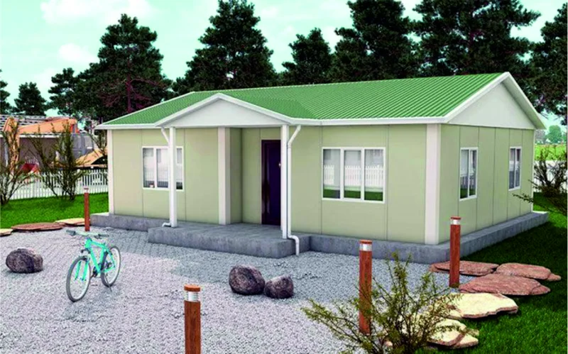 82 m2 Tek Katlı Prefabrik Ev
