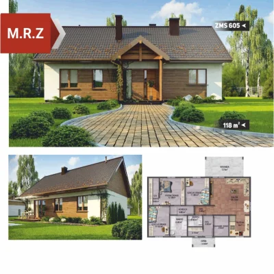 118 m2 Tek Katlı Çelik Evler