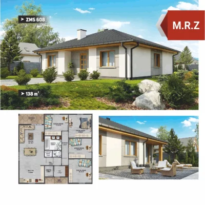 138 m2 Tek Katlı Çelik Evler