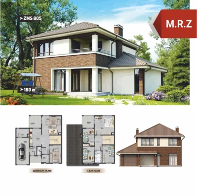 180 M2 Çift Katlı Çelik Ev