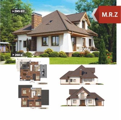 268 M2 Çift Katlı Çelik Ev