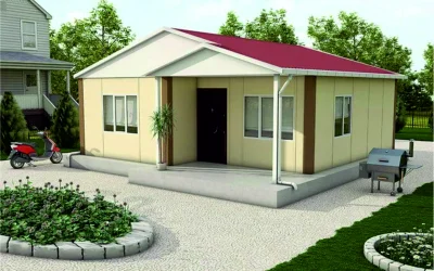 62 m2 Tek Katlı Prefabrik Ev